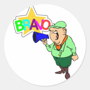 BRAVO RONDE STICKER