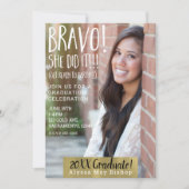 Bravo ze deed het magazine Afbeelding Photo Afstud Kaart (Voorkant)