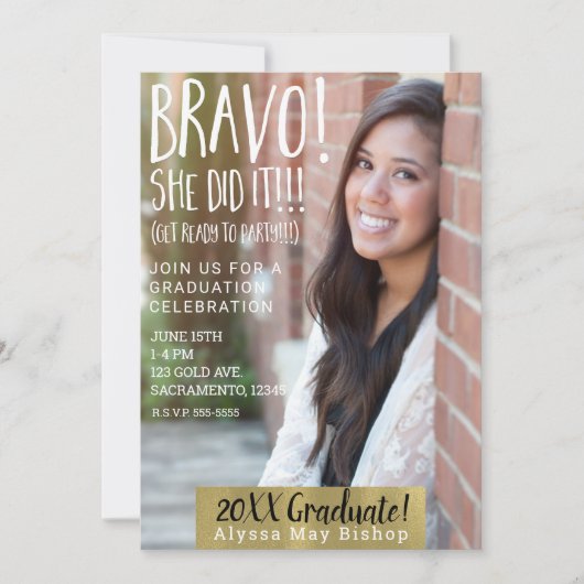 Bravo ze deed het magazine Afbeelding Photo Afstud Kaart (Voorkant)