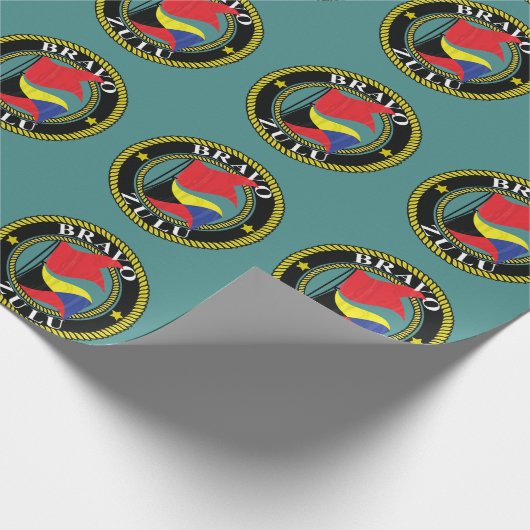 Bravo Zulu inpakpapier (Hoek)