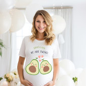 Bravocado Advocado Geslacht Neutrale Twins Moeder T-shirt