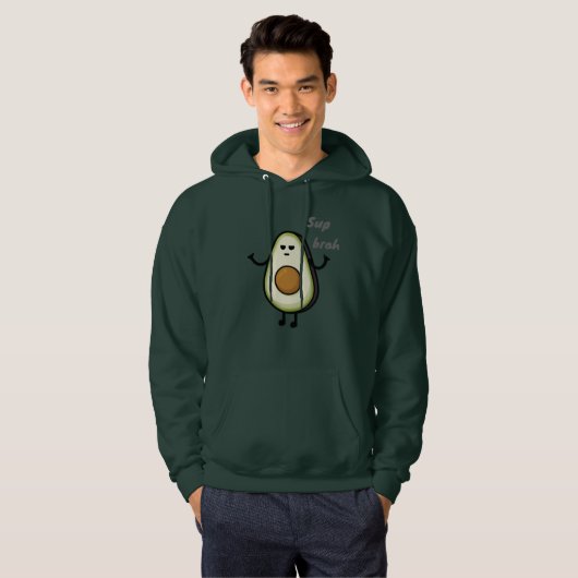 Bravocado Hoodie (Voorkant volledig)