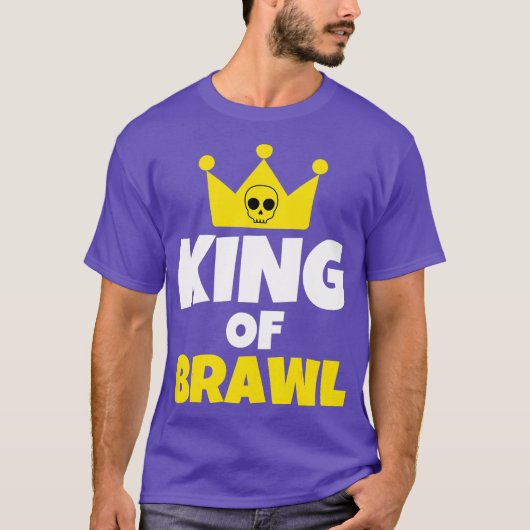 Brawl Brawling Gamer Gaming T-shirt (Voorkant)