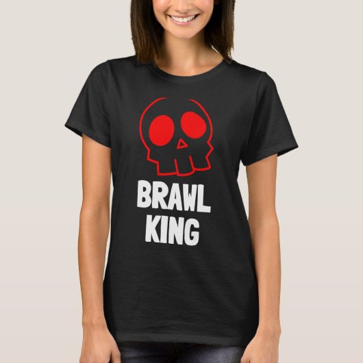 Brawl King Brawling Gamer Gaming 20 T-shirt (Voorkant)