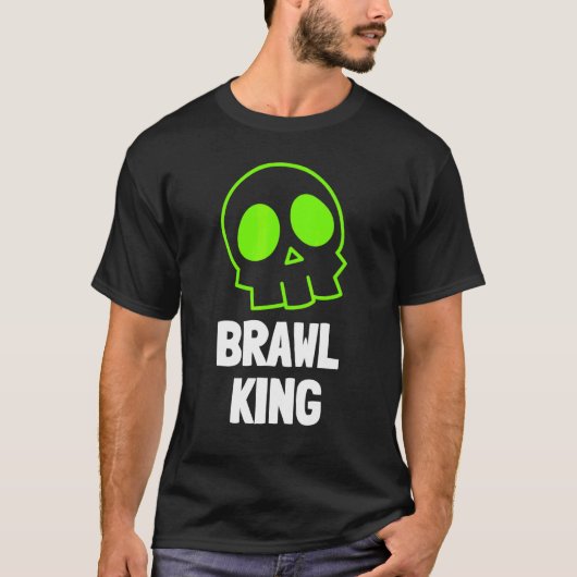 Brawl King Brawling Gamer Gaming 22 T-shirt (Voorkant)