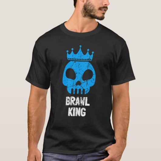 Brawl King Brawling Gamer Gaming 3 T-shirt (Voorkant)