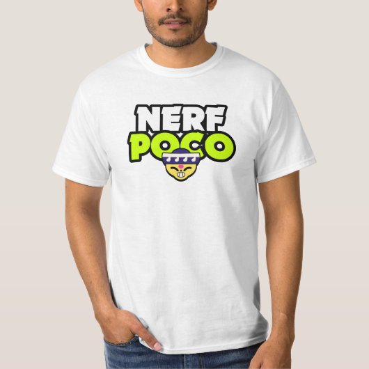 Brawl Stars T-shirt Nerf Poco (Voorkant)
