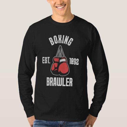 Brawler Boxer Boxer Boxing T-shirt (Voorkant)