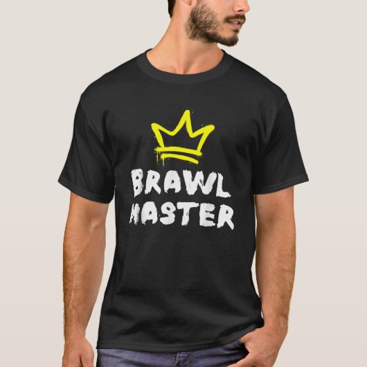 Brawler Brawl Master Gamer T-shirt (Voorkant)