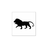 Brawny Lion 1 Inch Rubber Stamp Rubberstempel (Afrduk)
