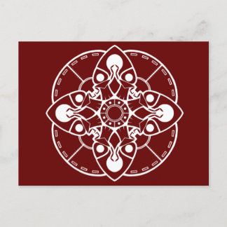 Braxie Mandala Briefkaart
