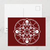 Braxie Mandala Briefkaart (Voorkant / Achterkant)