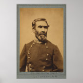 Braxton Bragg Portrait (tussen 1861 en 1865) Poster (Voorkant)