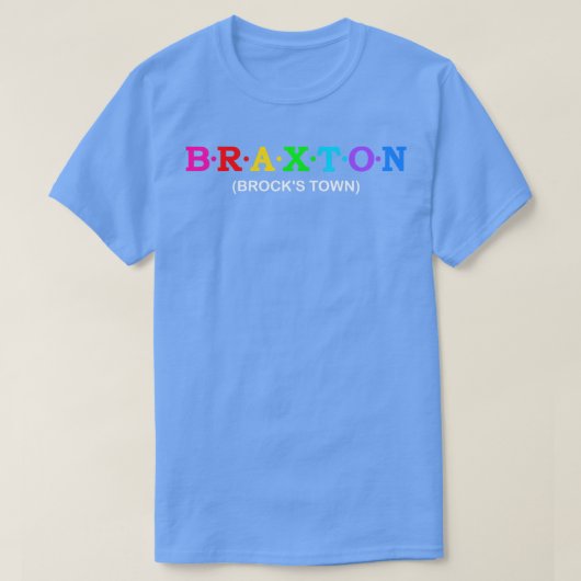 Braxton Brock39s stad T-shirt (Design voorkant)