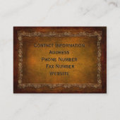 Braxton II  Visitekaartje (Achterkant)