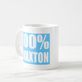 Braxton naam koffiemok (Voorkant links)