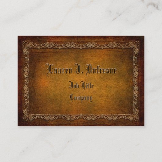 Braxton visitekaartje (Voorkant)