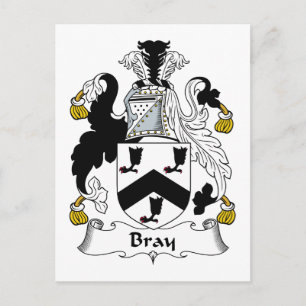 Bray Family Crest Briefkaart