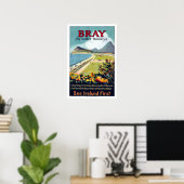  Bray Ireland Travel Poster (Thuiskantoor)