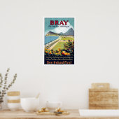  Bray Ireland Travel Poster (Keuken)