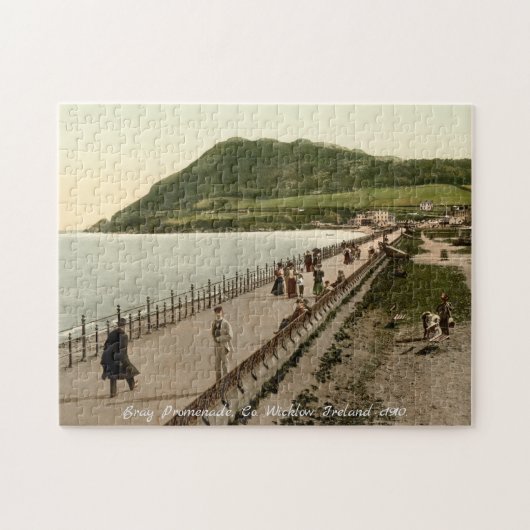 Bray Promenade, Co. Wicklow Ierland Legpuzzel (Horizontaal)