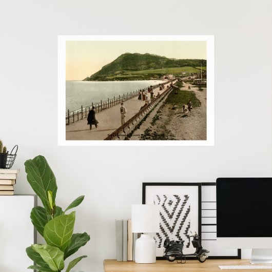 Bray Promenade, County Wicklow Poster (Thuiskantoor)