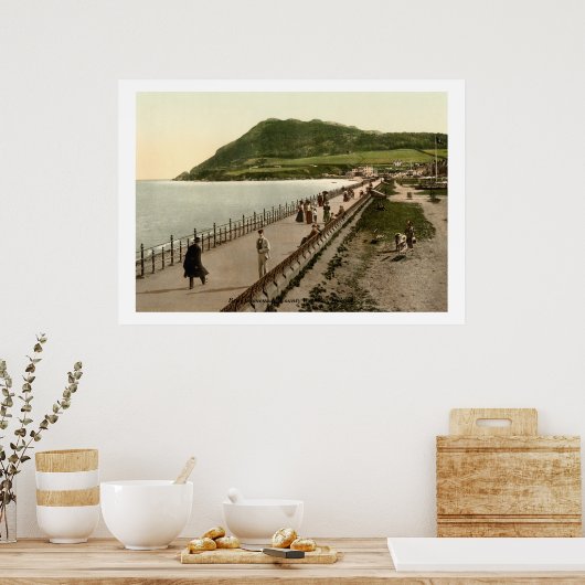 Bray Promenade, County Wicklow Poster (Keuken)