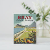 Bray ~ voor betere feestdagen briefkaart (Staand voorkant)