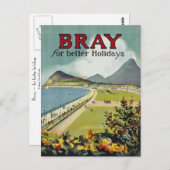 Bray ~ voor betere feestdagen briefkaart (Voorkant / Achterkant)