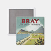 Bray ~ voor betere feestdagen magneet (Voorkant / Achterkant)