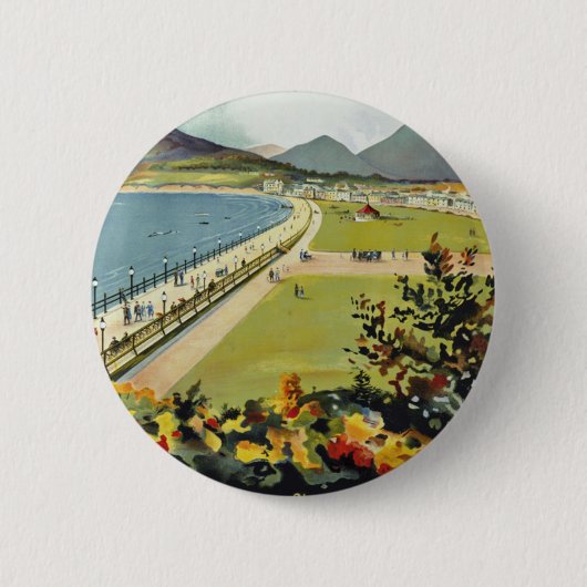 Bray ~ voor betere feestdagen ronde button 5,7 cm (Voorkant)
