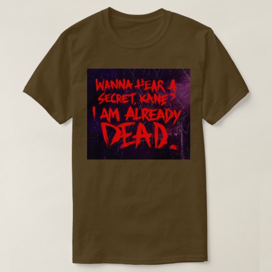 Bray Wyatt wil een geheim T-shirt horen (Design voorkant)