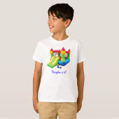 Brayden t-shirt, Brayden is 4! T-shirt (Voorkant volledig)