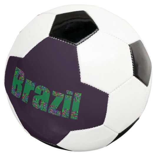 Brazel carnaval ontwerp voetbal (Drie kwart)