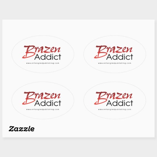 Brazen Addict sticker (Vel)