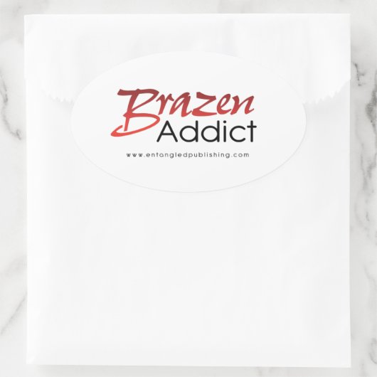 Brazen Addict sticker (Tas)