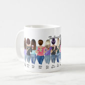 Brazen Belles Auteurs Mok (Voorkant links)