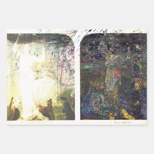 Brazen en Crystal Inpakpapier Vel (Voorkant 2)