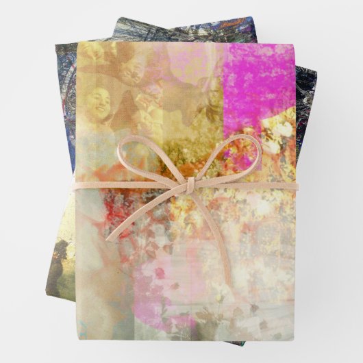 Brazen en Crystal Inpakpapier Vel (In situ)