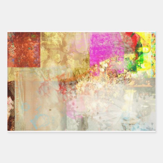 Brazen en Crystal Inpakpapier Vel (Voorkant)