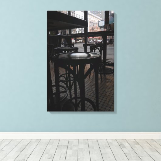 Brazen Fox Canvas Afdruk (Insitu (Houten vloer))