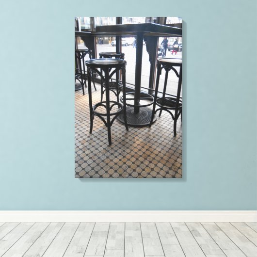 Brazen Fox Canvas Afdruk (Insitu (Houten vloer))