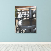 Brazen Fox Canvas Afdruk (Insitu (Houten vloer))