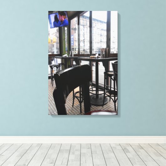 Brazen Fox Canvas Afdruk (Insitu (Houten vloer))