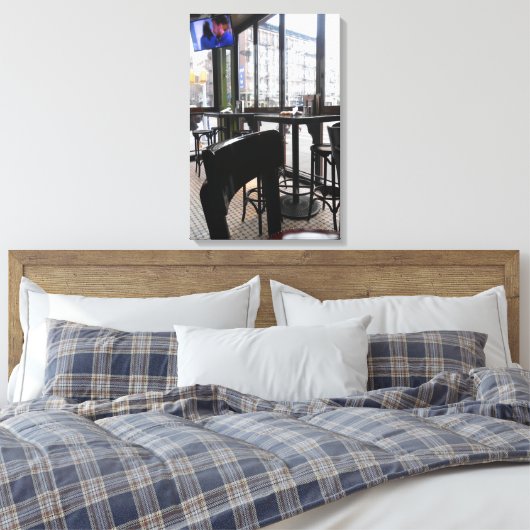 Brazen Fox Canvas Afdruk (Insitu (Slaapkamer))