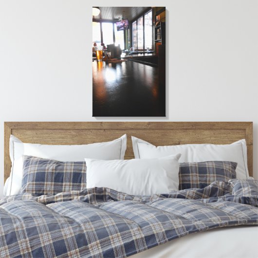 Brazen Fox Canvas Afdruk (Insitu (Slaapkamer))