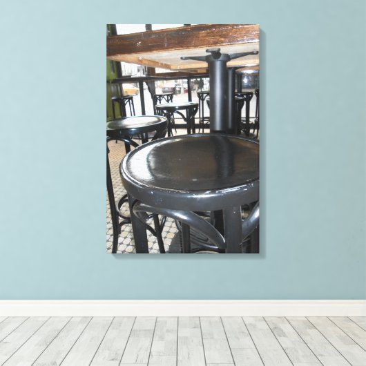 Brazen Fox Canvas Afdruk (Insitu (Houten vloer))