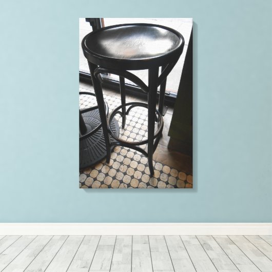 Brazen Fox Canvas Afdruk (Insitu (Houten vloer))