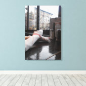 Brazen Fox Canvas Afdruk (Insitu (Houten vloer))