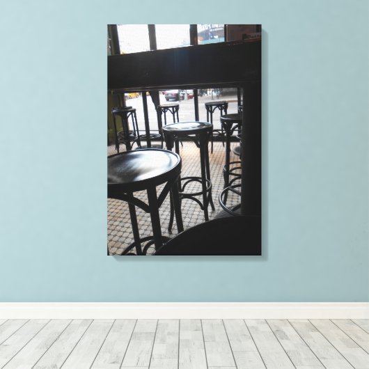 Brazen Fox Canvas Afdruk (Insitu (Houten vloer))